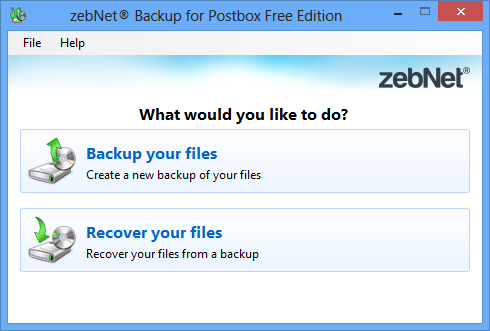 Free Backup & Recovery for Postbox