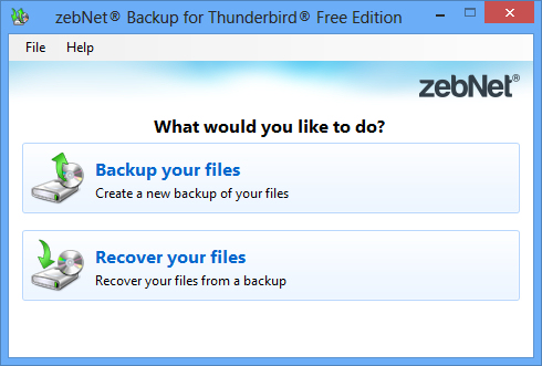 Free Backup & Recovery for Thunderbird