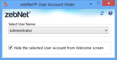 zebNet User Account Hider